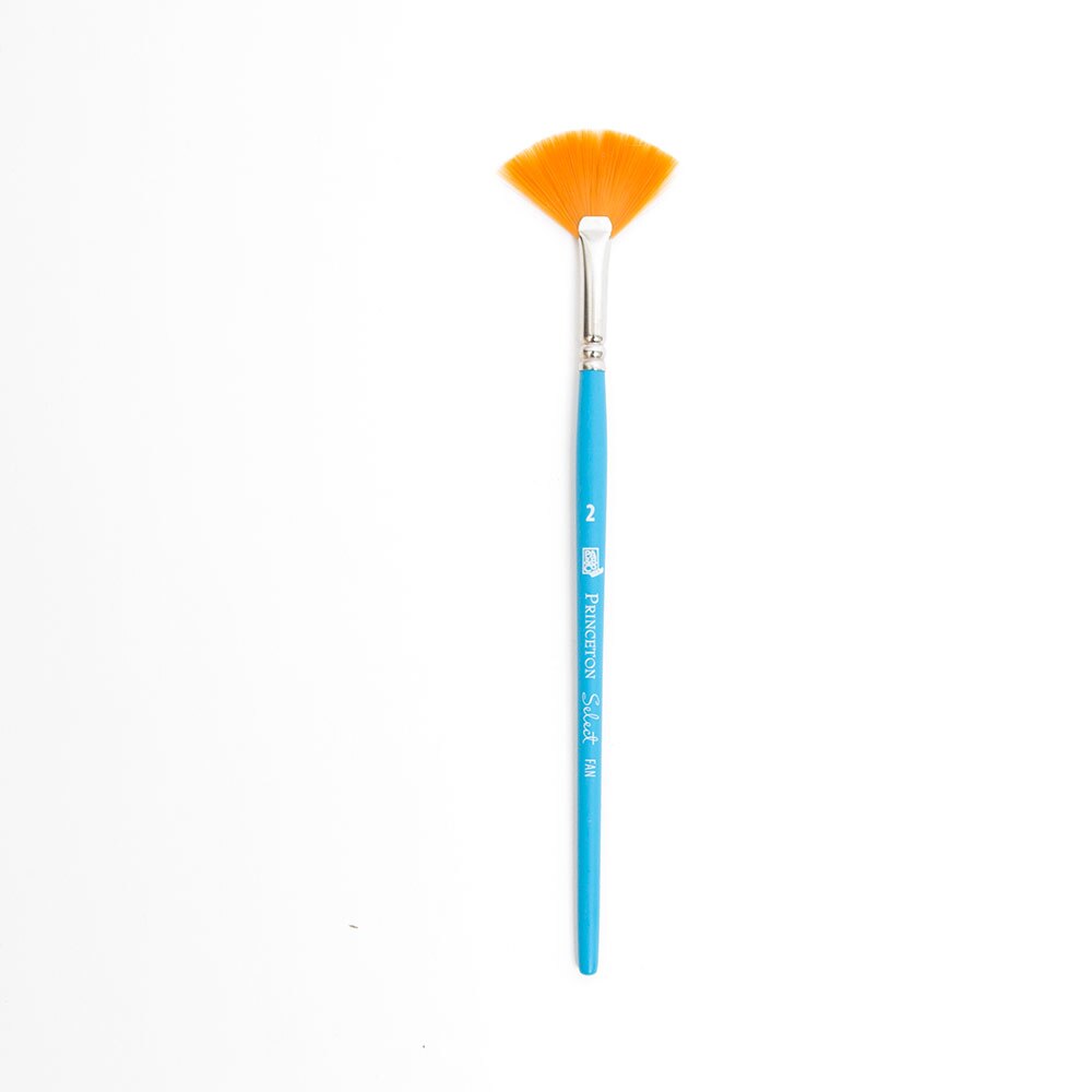 Princeton, Brush Fan, Art & School, Select, Synthetic, 2, 146051